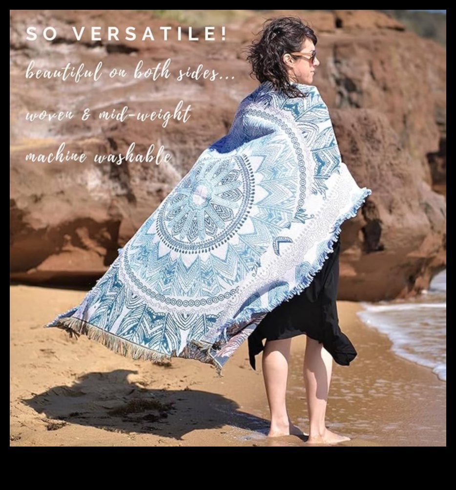 هل هناك أي نصائح لتزيين مساحة اليوغا في الهواء الطلق مع لهجات بوهو؟