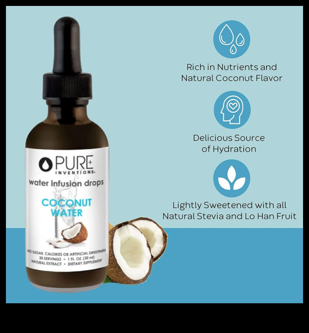 تناغم ماء جوز الهند: استكشاف النوتات المبهجة للحقن الطبيعية