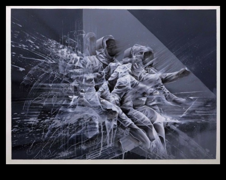 الخطوط الديناميكية: تحقيق الحركة والتدفق في فن الحبر