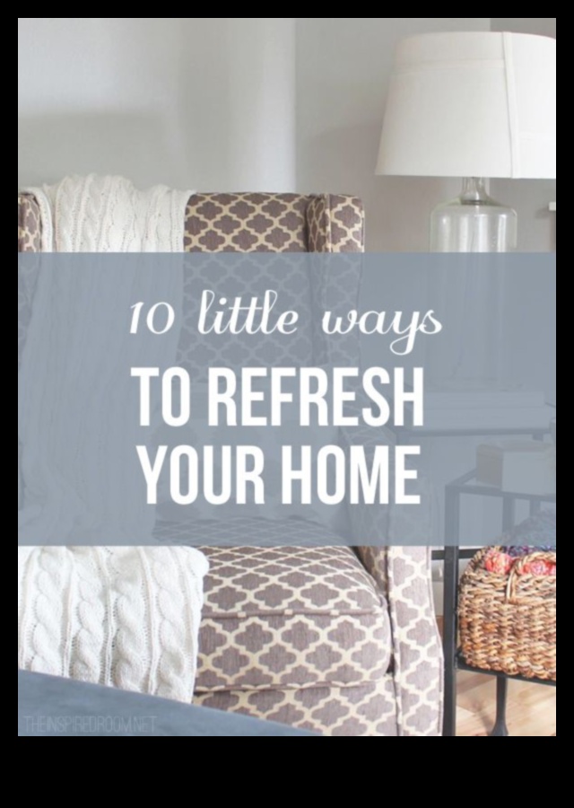 هل تريد تحديث ديكور منزلك؟ اتبع هذه الاقتراحات