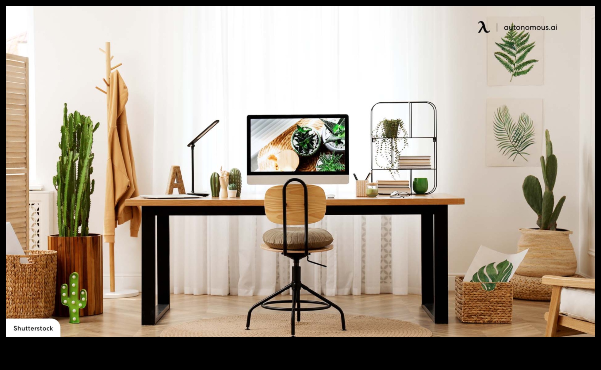 كيف يمكنني دمج أفكار ديكور مكتب بوهو مع فن جدار بوهو الفني؟