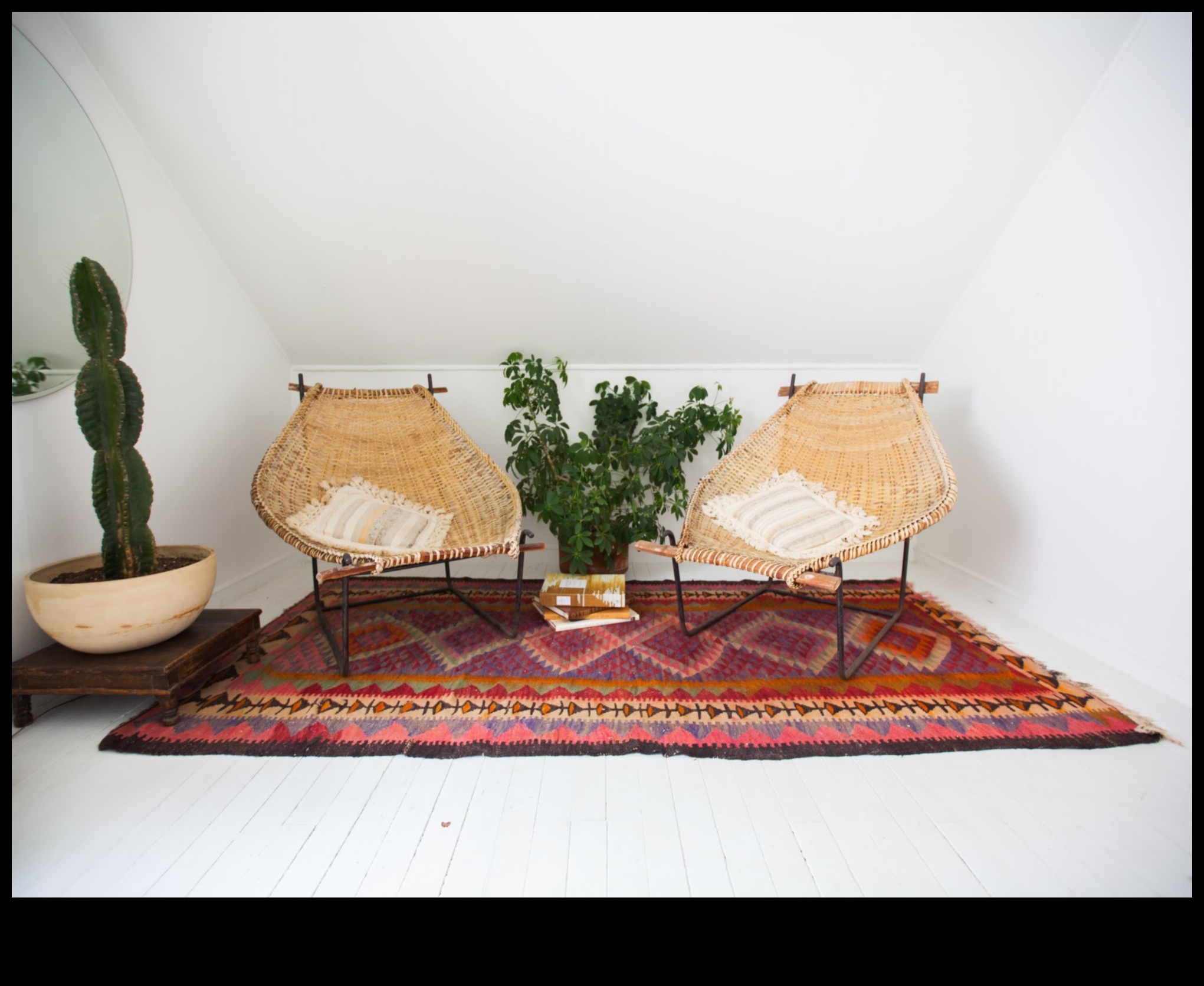 كيف يمكنني دمج أفكار الديكور البوهيمي في مساحة معيشة صغيرة؟