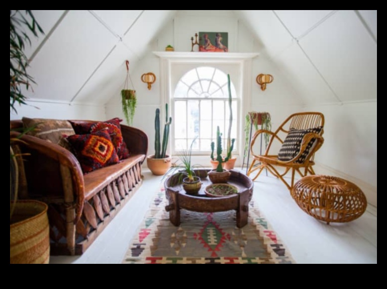 كيف يمكنني دمج أفكار الديكور البوهيمي في مساحة معيشة صغيرة؟