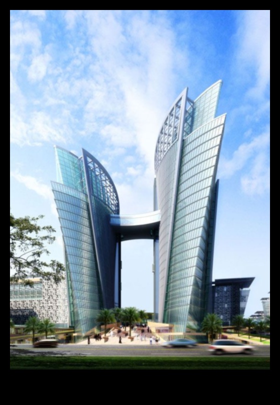 التماثل الحضري: استكشاف التوازن في رسومات سيتي سكيب