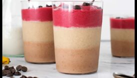 الحب متعدد الطبقات: عرض فن عصائر الفاكهة ذات الطبقات المثالية