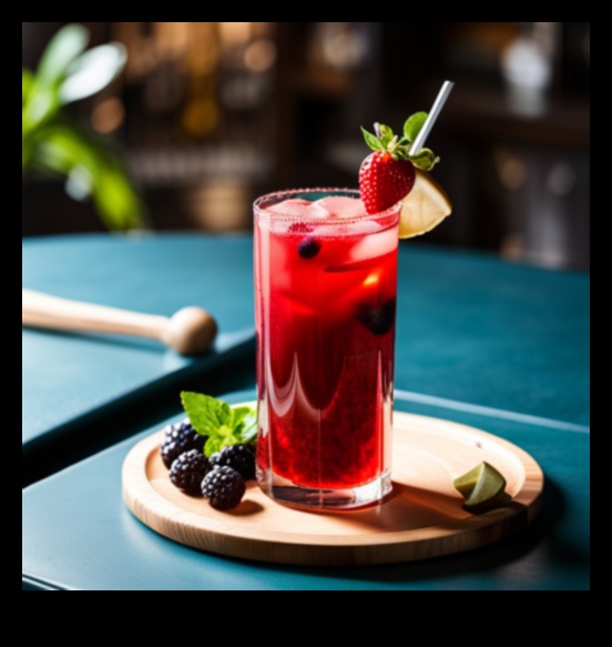 نسيم التوت: رحلة رائعة ومنشطة من خلال العصائر الطازجة