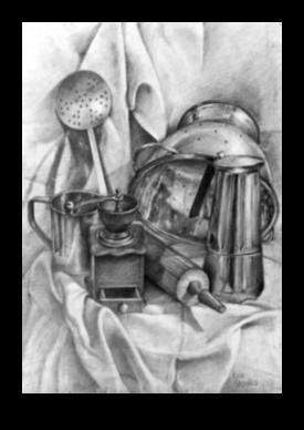 تأملات الحياة الساكنة: رسم لحظات التأمل