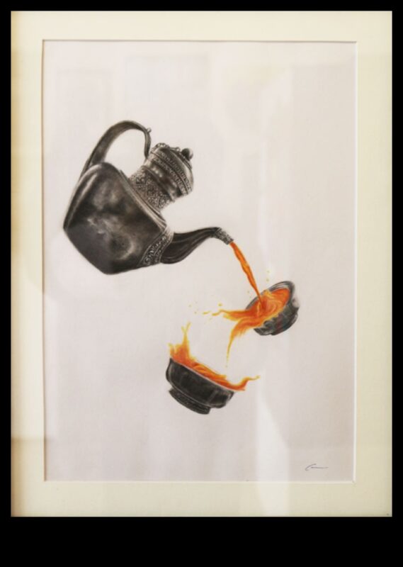 تأملات الحياة الساكنة: رسم لحظات التأمل