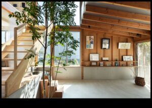 ديكور غرفة المعيشة اليابانية الحديثة من أجل Zen Serenity