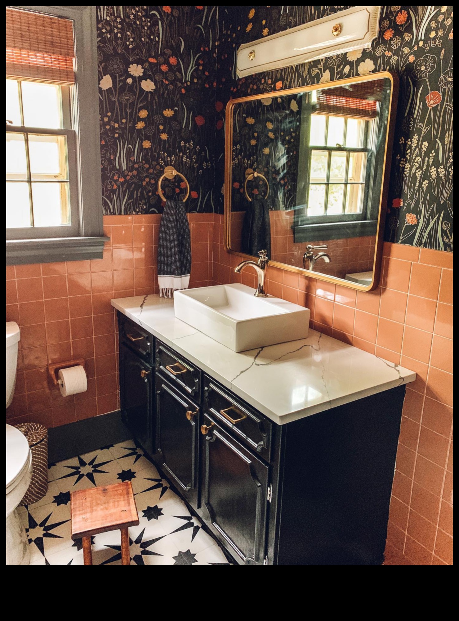 أفكار ديكور الحمام المستوحاة من الطراز القديم