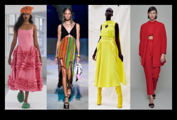 حلم تكنيكولور: طيف نابض بالحياة من الموضة