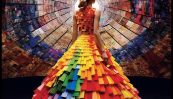 حلم تكنيكولور: طيف نابض بالحياة من الموضة