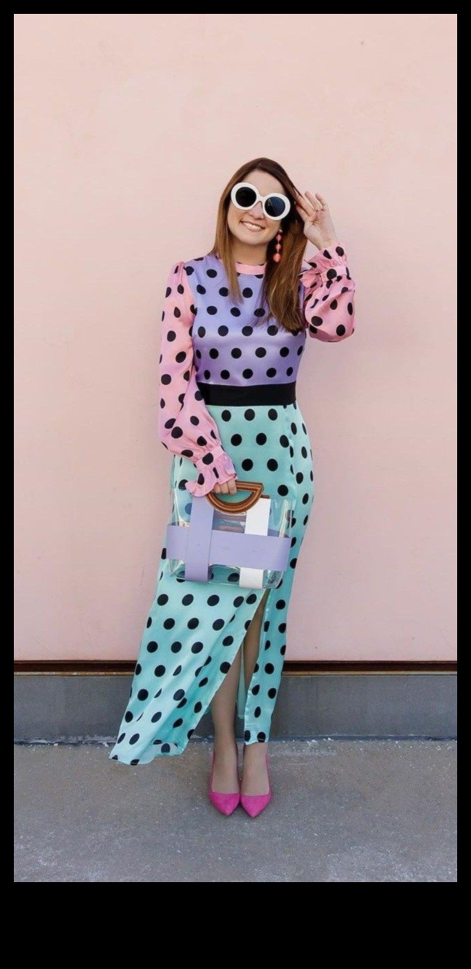 النقاط الديناميكية: أفكار أزياء مرحة مع أنماط منقطة