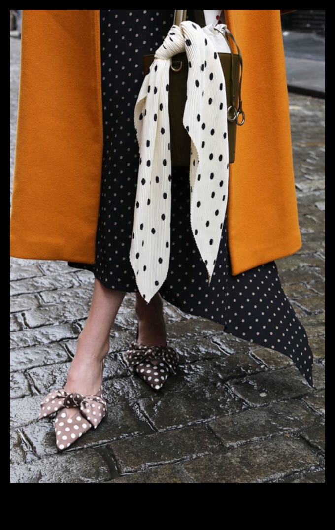 النقاط الديناميكية: أفكار أزياء مرحة مع أنماط منقطة