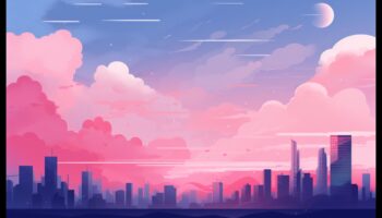 خطوط الأفق في الباستيل: إنشاء رسومات سيتي سكيب ناعمة ونابضة بالحياة