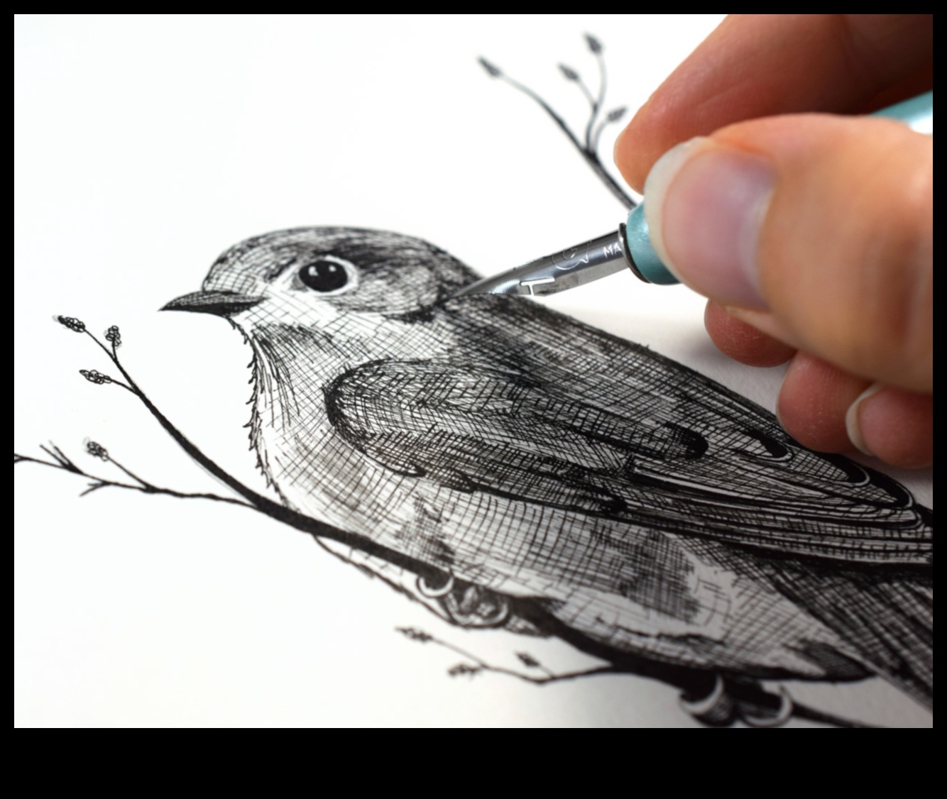 فن التظليل المتقاطع: تعزيز الملمس في الرسومات الملونة