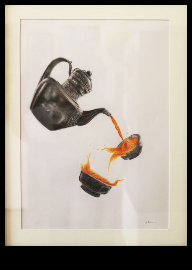 تأملات الحياة الساكنة: رسم لحظات التأمل