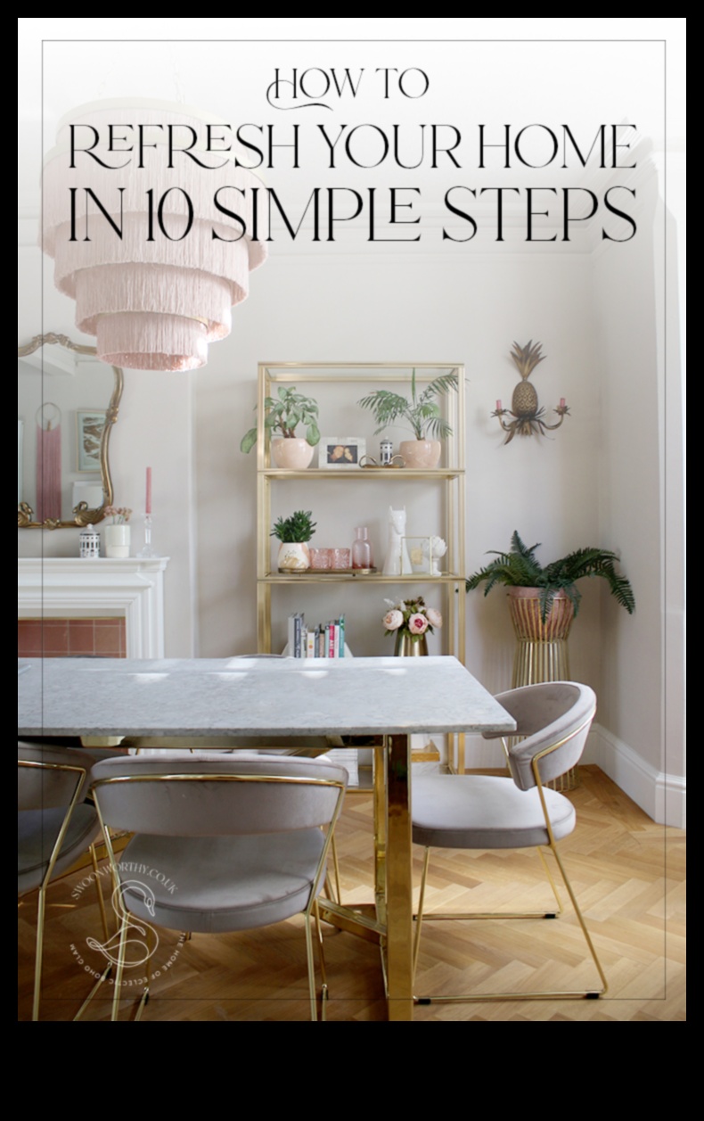 هل تريد تحديث ديكور منزلك؟ اتبع هذه الاقتراحات